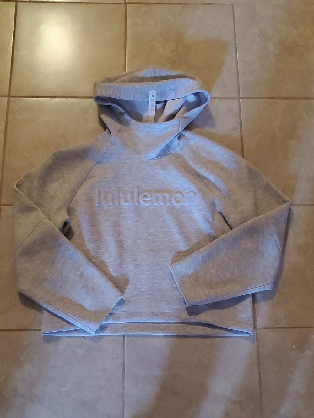 lululemon Light Heather Gray Pullover Top